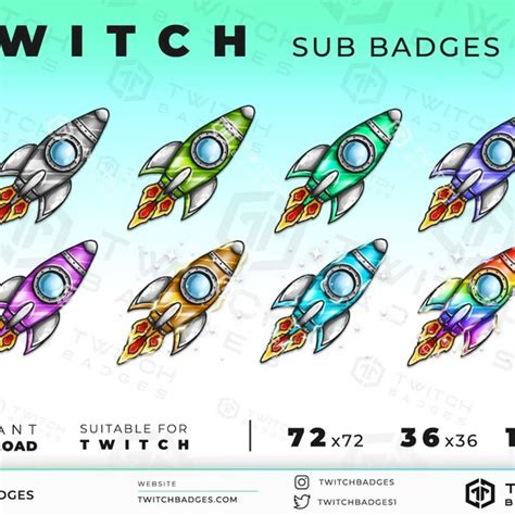 Rocket Emote Twitch Etsy