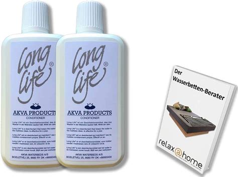 Relax Home Akva Long Life Wasserbetten Conditioner Flaschen