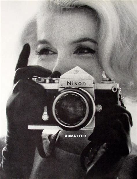 Vintage Marilyn Monroe With Her Nikon Camera Extremely Rare 2 Sided