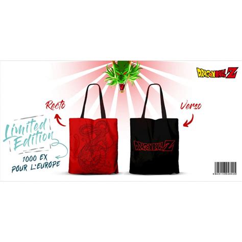 Sac DRAGON BALL Z TOTE BAG PREMIUM EXCLUSIF SHENRON