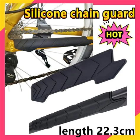 Silicone Bike Chain Sticker Frame Protector Chain Guard Sticker Frame