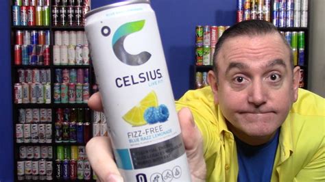 NO FIZZ Celsius Blue Razz Lemonade Non Carbonated Energy Drink