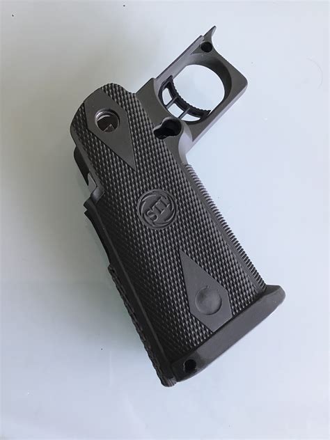 Sti 2011 Grip With Trigger And Houge G10 Mainspring Housing 1911forum