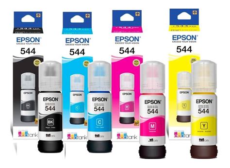 Kit Tintas Epson Original Para Impresoras L L Mercado Libre