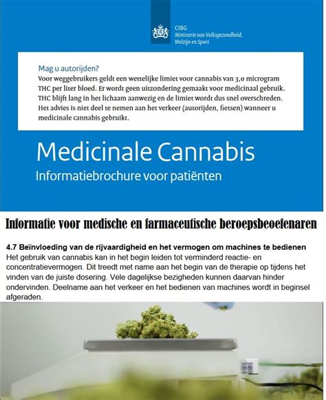 Gebruik Medicinale Cannabis En Deelnemen Aan Het Verkeer Medical