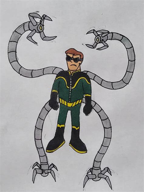 Doctor Octopus Earth 2500 By Taranis The Hedgehog On Deviantart
