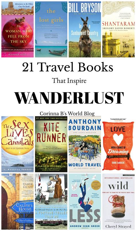 21 Travel Books To Inspire Wanderlust - Corinna B's World