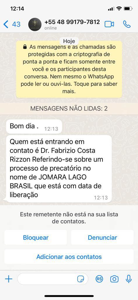 Atenção filiados Nova tentativa de golpe via WhatsApp SINJUSC