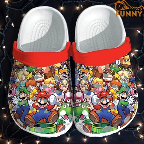 Super Mario Brothers Gamer Crocs Discover Comfort And Style Clog