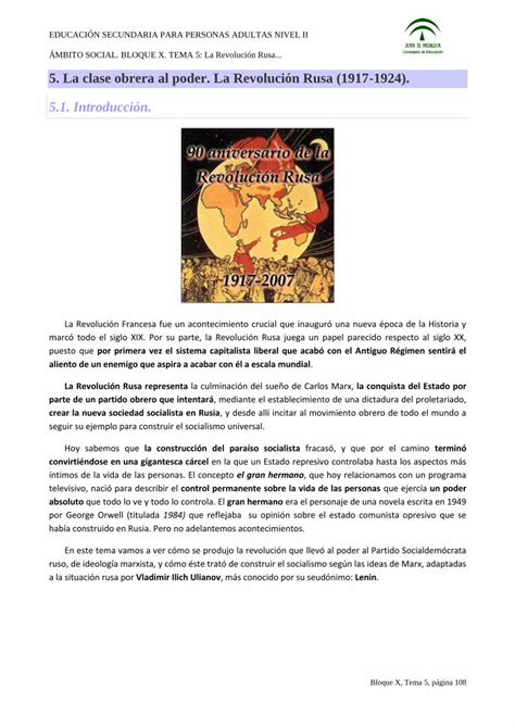 Pdf La Clase Obrera Al Poder La Revoluci N Rusa