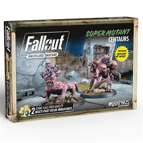 Modiphius Fallout Wasteland Warfare Super Mutants Centaurs 2