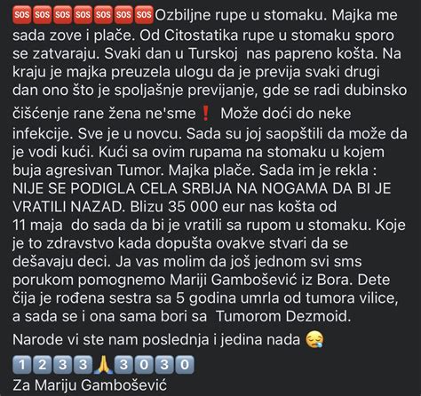 Ringi Pil U Glavi On Twitter Molim Vas Rt Za Mariju Na