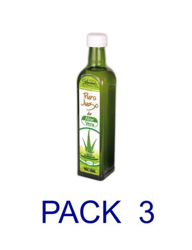 Tongil Pack 3 Vitaloe Puro Jugo De Aloe Vera 500 Ml