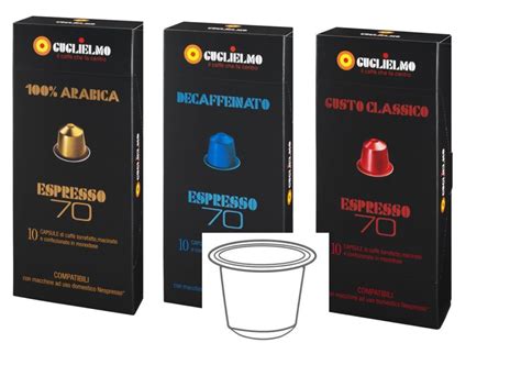 Capsule Nespresso Rosso Gusto Classico Pz Guglielmo Store