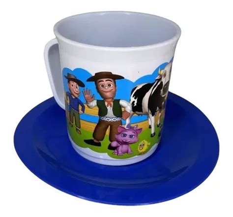 Set Taza Con Plato La Granja De Zenon Cuotas sin interés