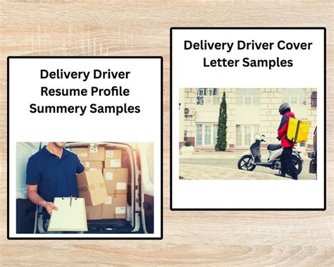 Delivery Driver Resume Template Google Docs Microsoft Word Apple