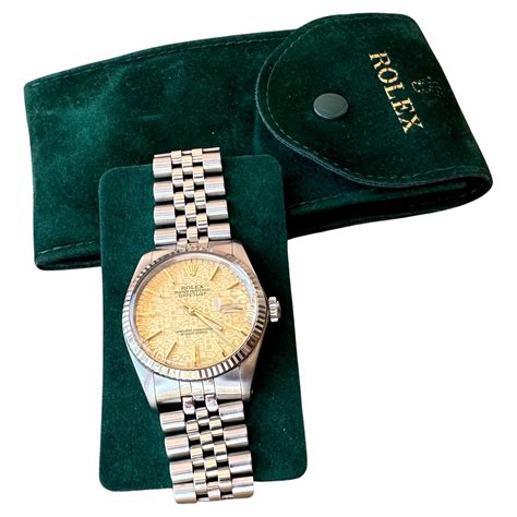 Rolex Datejust 36 36mm Ref 16014 Rare Jubilee Dial Anniversary Dial