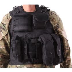 Gilet Tactique Moi V Noir Delta Tactics Heritage Airsoft