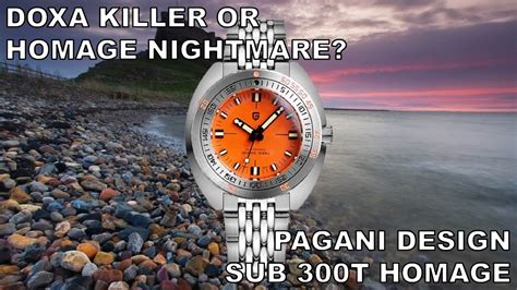 Doxa Killer Or Homage Nightmare Pagani Design Sub 300T PD 1719 YouTube