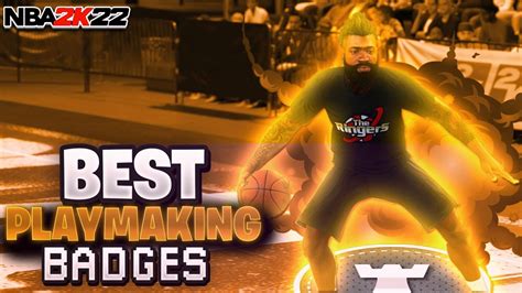 THE BEST PLAYMAKING BADGES IN NBA 2K22 BECOME A COMP GUARD BEST