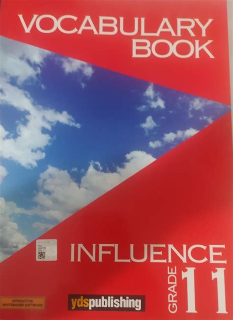 Vocabulary Book INFLUENCE GRADE 11 ydspublishingcevap anahtarı olan