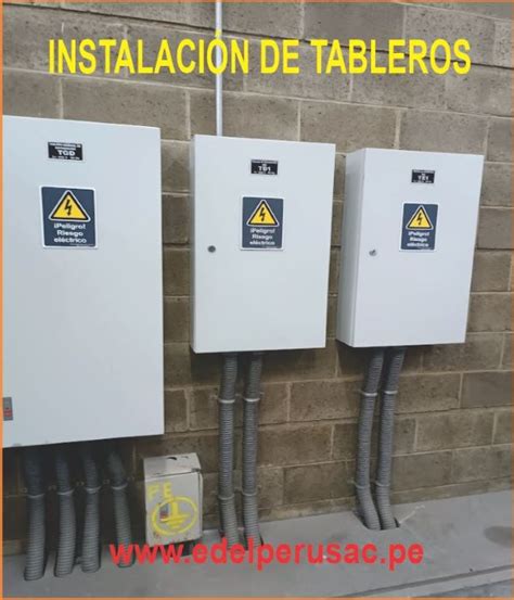 INSTALACION DE TABLERO ELECTRICO Ingenierosdelperu