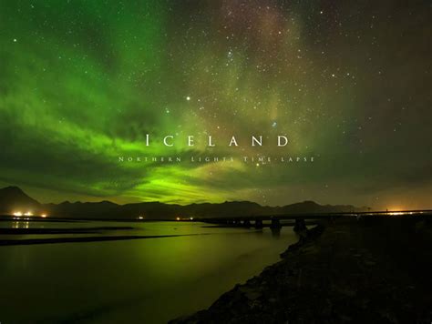 Iceland Northern Lights Timelapse Rodrigue El Hajj Official Website