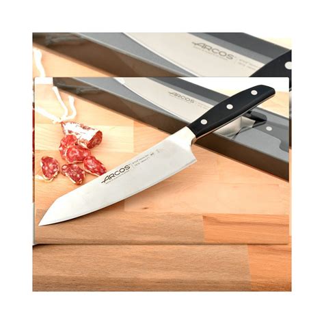 Cuchillo Rocking Santoku Arcos Mm Serie Manhattan