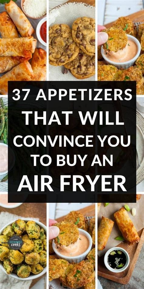 Easy Air Fryer Appetizers Sustainable Cooks