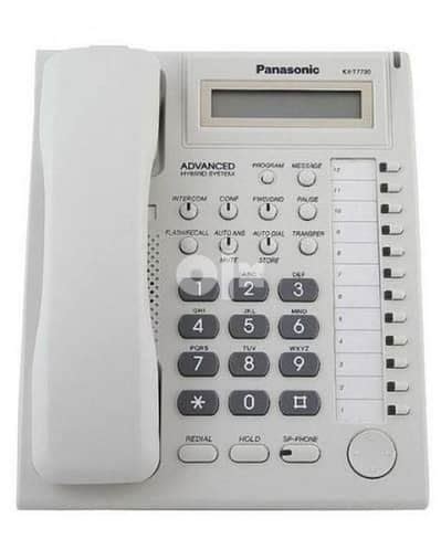 Panasonic KX T7730 Telephone عدة تليفون باناسونيك مميزة أثاث و