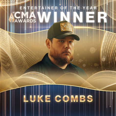 56th Cma Entertainer Of The Year Award Winner Luke Combs Kplx Fm