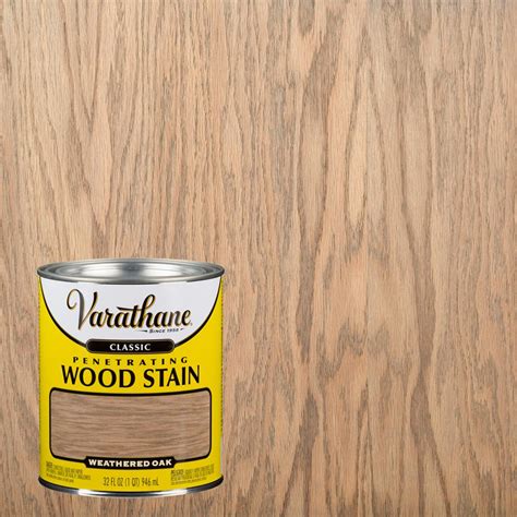 Varathane 1 Qt Weathered Oak Classic Wood Interior Stain 2 Pack