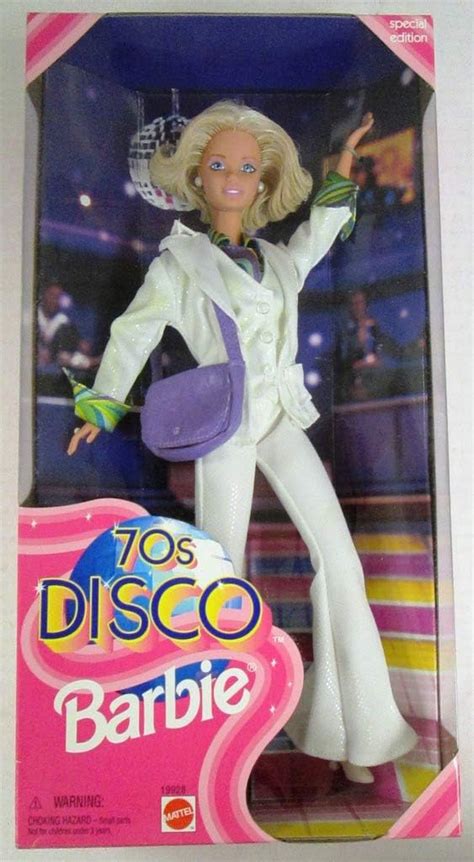 Amazon.com: 70's Disco Barbie - Special Edition Blond 1998 : Toys & Games