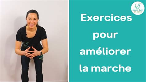 Exercices pour améliorer la marcheExercices à intensité modérée à