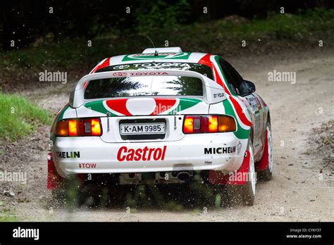 1995 Toyota Celica Gt Four St205 Rallye Auto Mit Fahrer Mark Courtney Bei 2012 Goodwood Festival