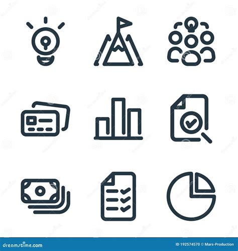 Review Diagram Displays Data Questionnaire Or Opinion Stock Image