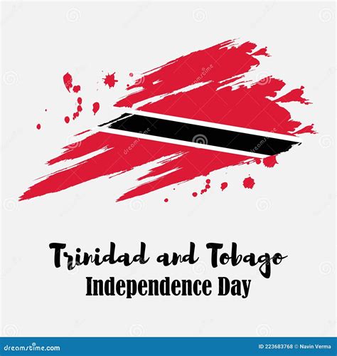 Ilustración Vectorial Del Día De La Independencia De Trinidad Y Tobago