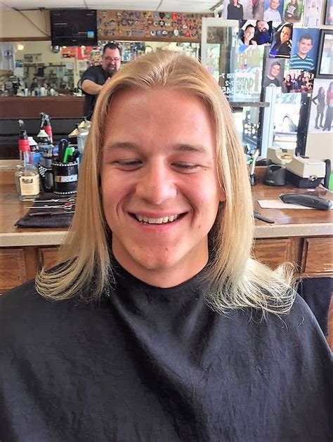 Just A Tad Nervous Before And After Haircut Long Hair Styles Men