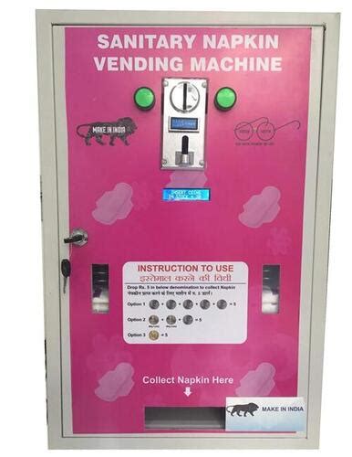 Automatic Sanitary Napkin Vending Machine For Commercial At Best Price