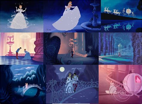 Cinderella Transformation And Waltz Collage Disney Princess Photo