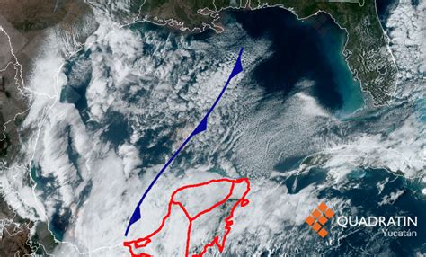 Se acerca otro frente frío a Yucatán débil pero con lluvias Noticias