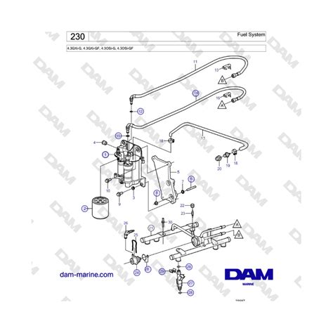 Volvo Penta L Gxi G L Gxi Gf Fuel System