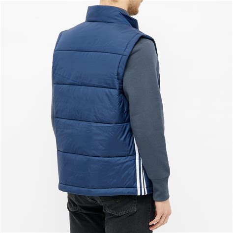 Adidas Padded Puffer Vest Collegiate Navy End Uk