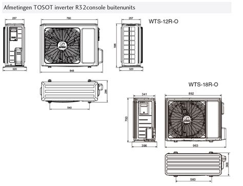 TOSOT CONSOLE WTS 12R 3 5kW Inverter Set By GREE Mr Airco