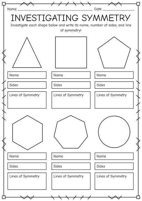 14 Lines Of Symmetry Worksheets Artofit