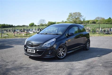 Plate Vauxhall Corsa L Turbo Black Edition In Lancing