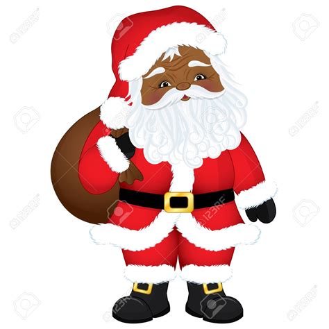 african american santa claus clipart 20 free Cliparts | Download images on Clipground 2024