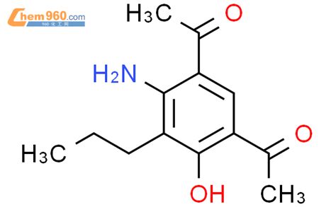 79324 47 3 1 5 acetyl 2 amino 4 hydroxy 3 propylphenyl ethan 1 one化学式