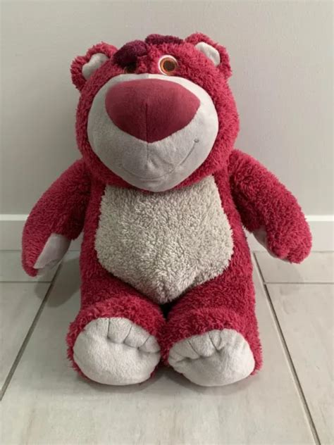 DISNEY TOY STORY Lotso Huggin Bear Strawberry Scented Plush 35cm Toy