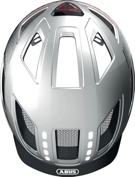 Abus Bike Helmet Urban With Light Hyban Led Grey L Grey L